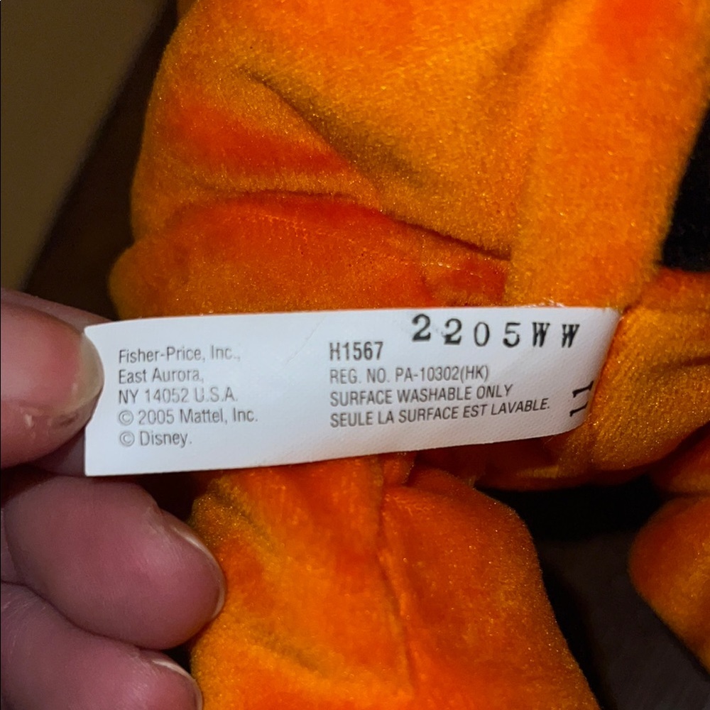 ⭐️TumbleTime Tigger Animatronic Plush Toy “12 inches 2005 Fisher Price - Picture 13 of 14